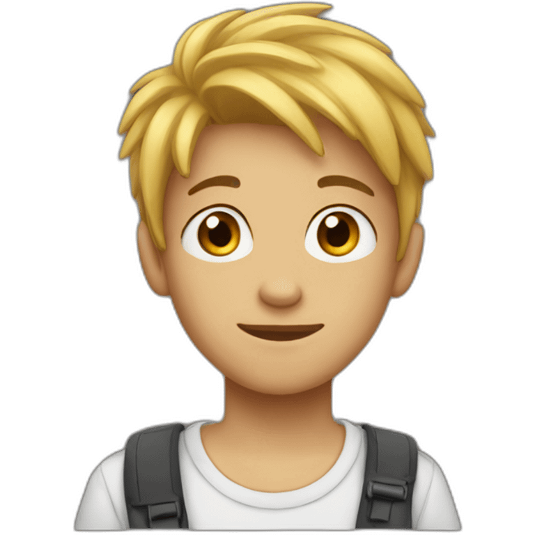 simple teen boy emoji