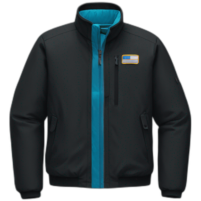 black-patagonia-jacket emoji