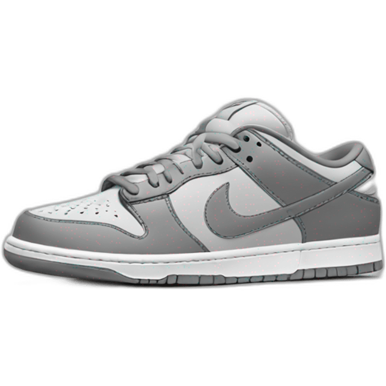 Dunk low grey emoji