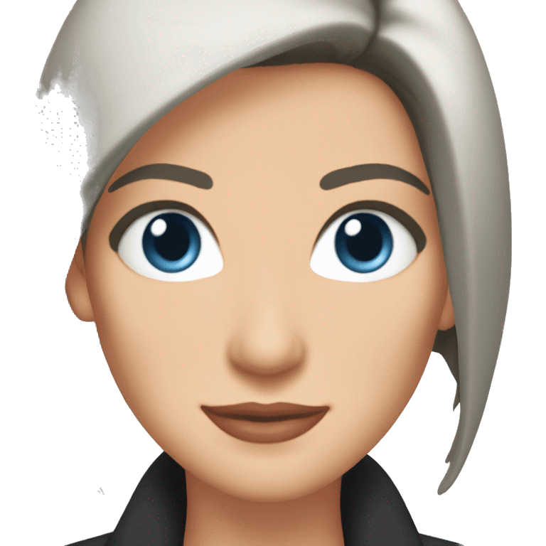 Monica Geller from friends blue eyes emoji