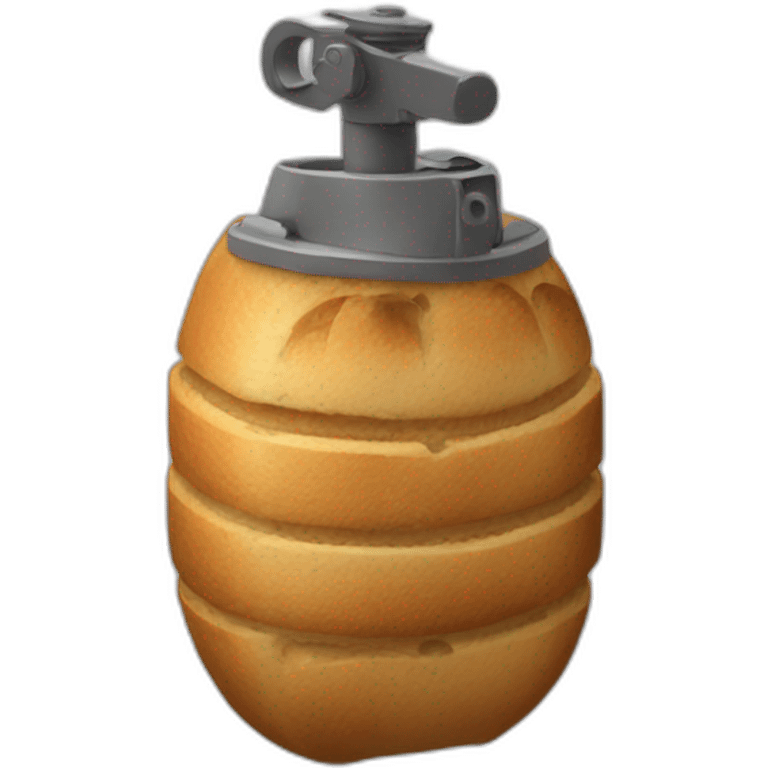 Bread grenade emoji