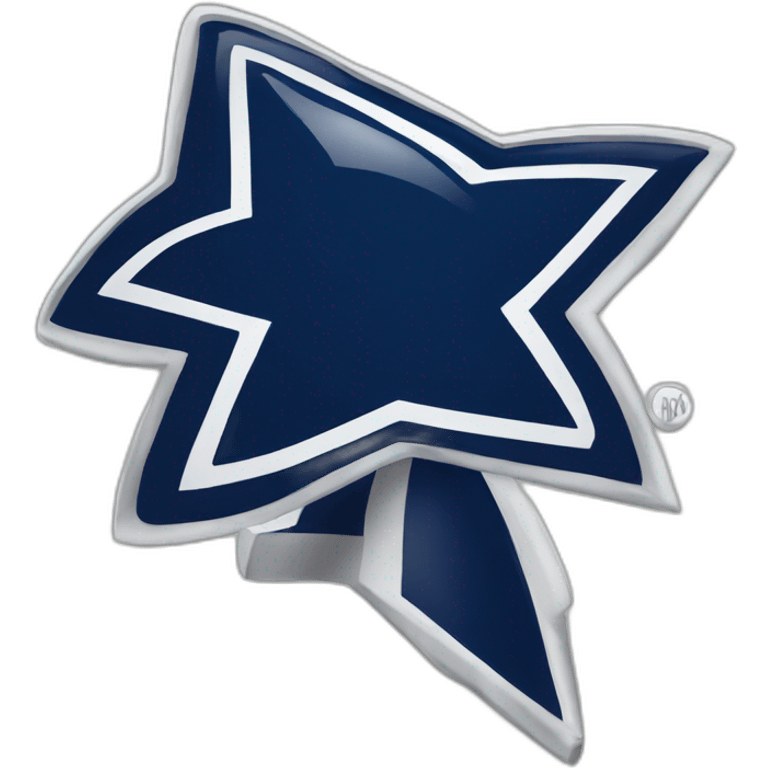 dallas cowboys logo emoji