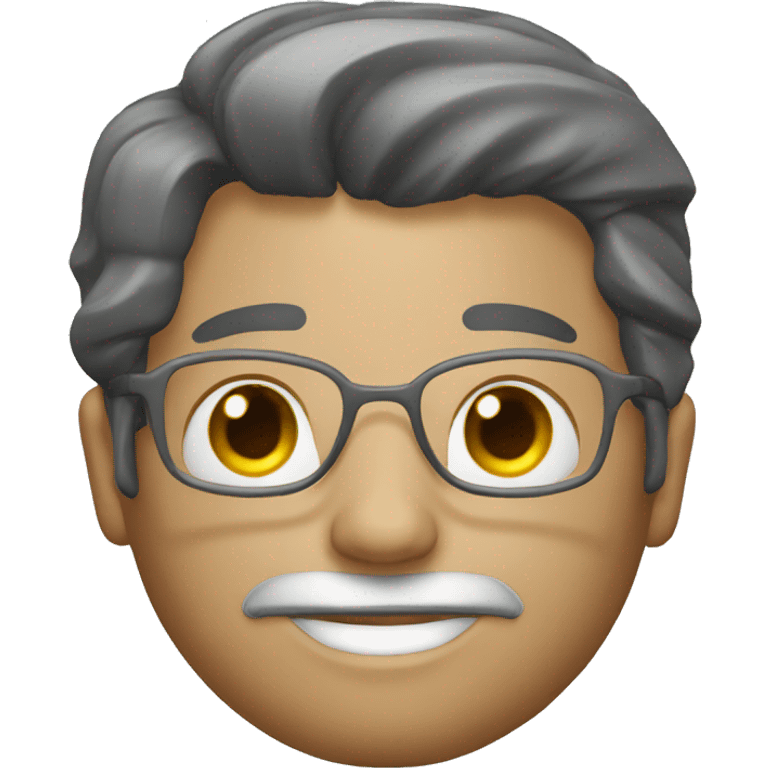 doctor with a shining head emoji