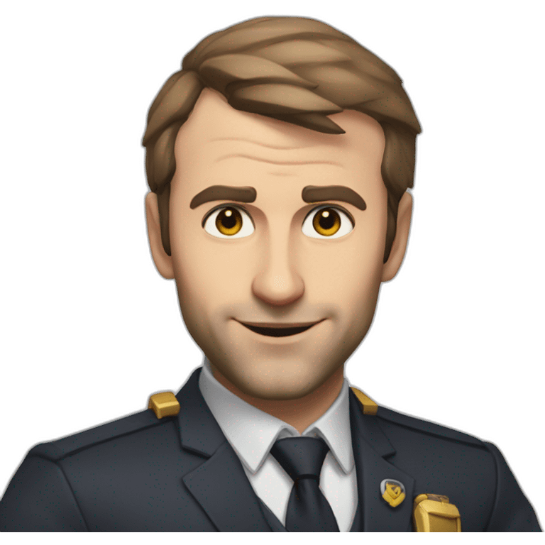 Macron en Overwatch emoji