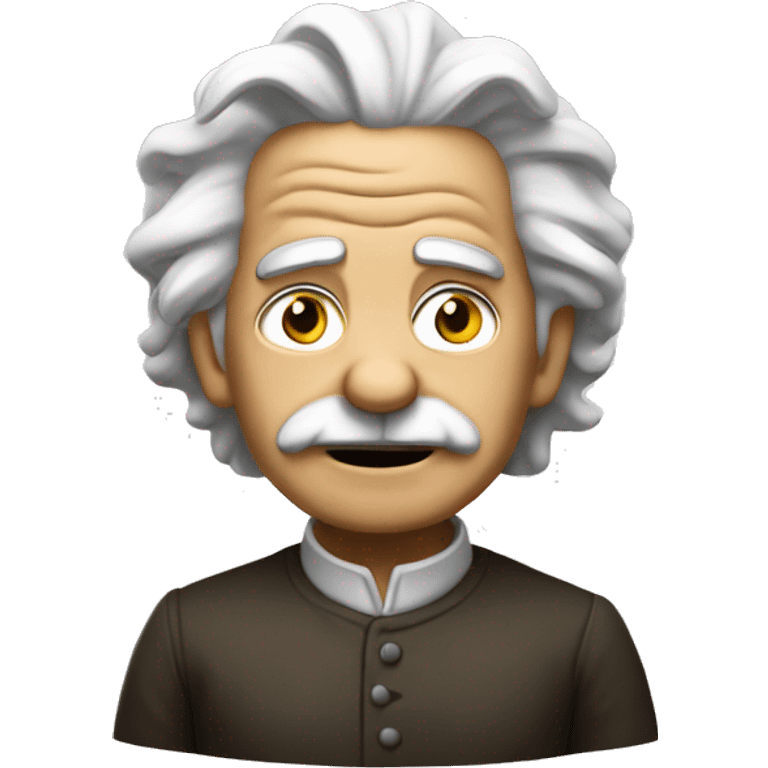 mad einstei emoji