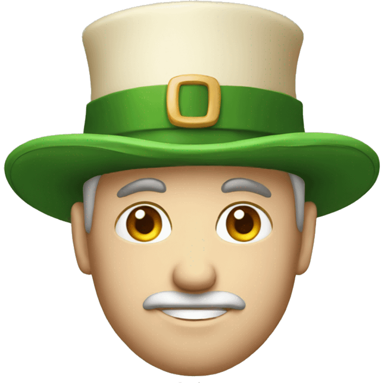 irish man with Irish hat emoji