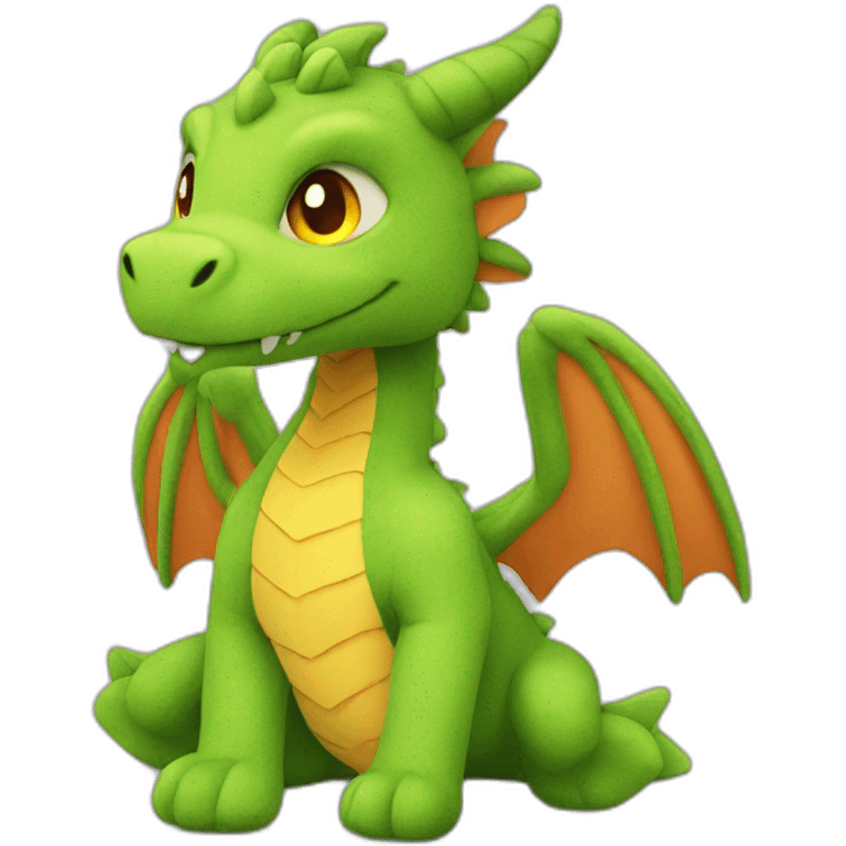 Dragon plushie emoji