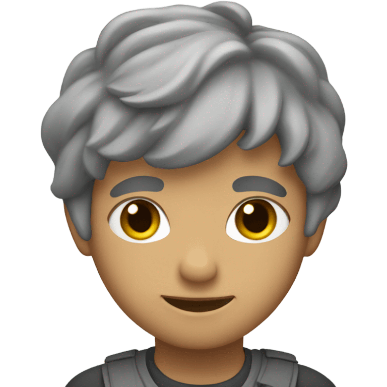 moño gris emoji