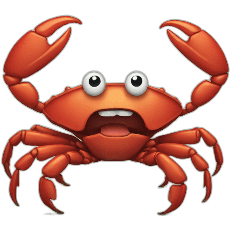 angry crab emoji