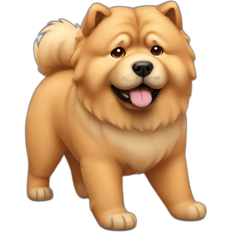 Chow chow emoji