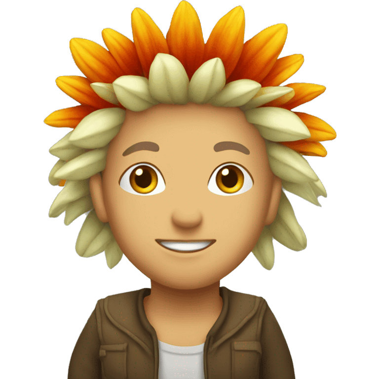 safflower emoji