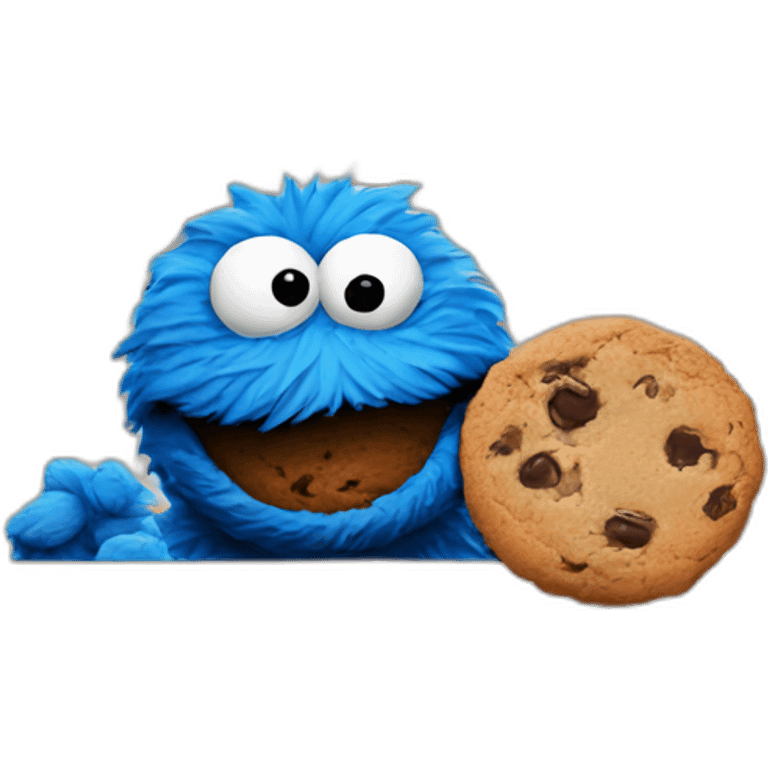 cookie monster emoji