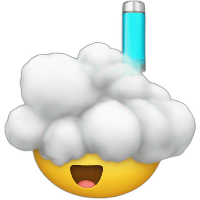 Puff vape emoji