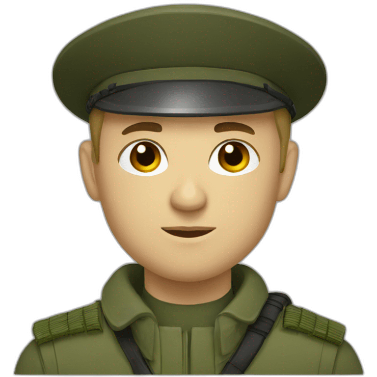 Russian soldier emoji