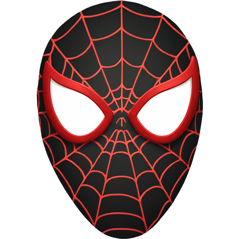 Spiderman mask emoji