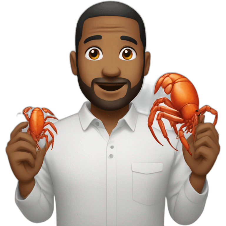 Omar eat homard  emoji