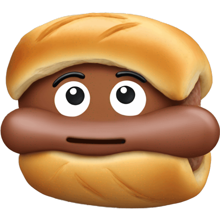 Sausage roll  emoji