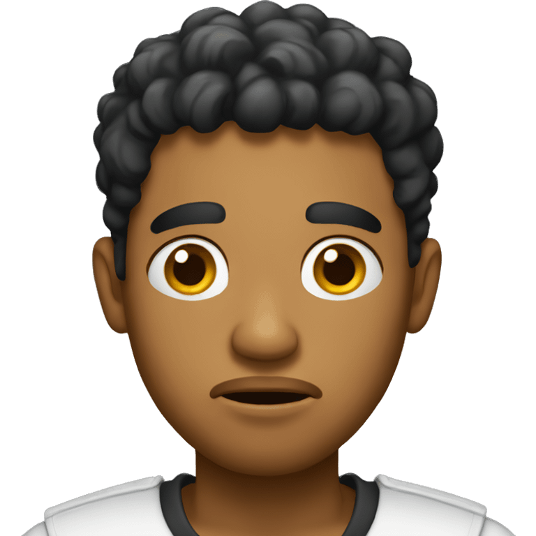 worried dominican guy  emoji