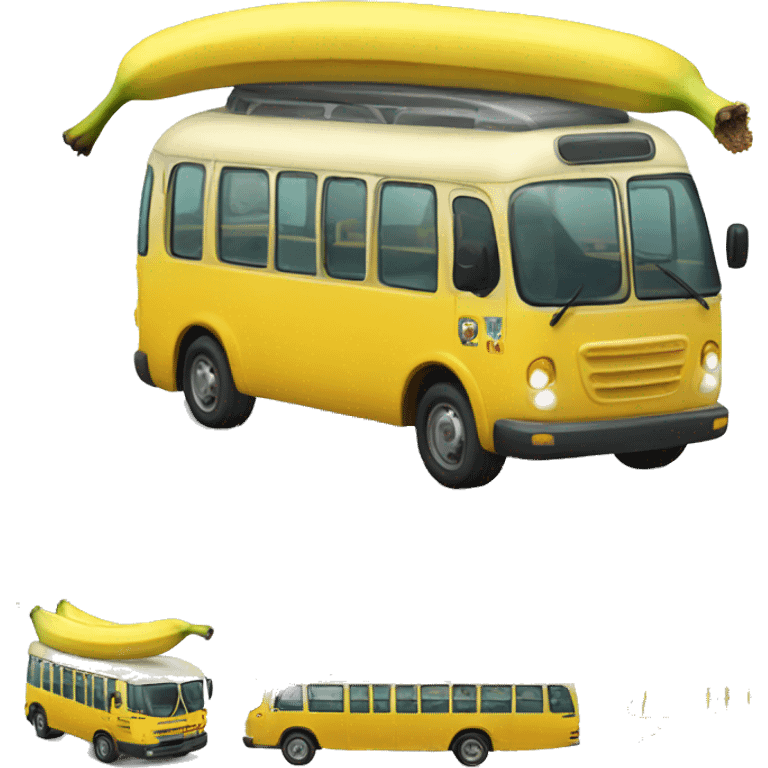 banana bus emoji