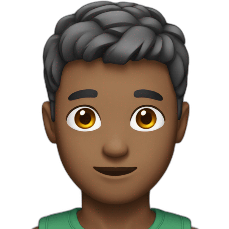 short hair male emoji