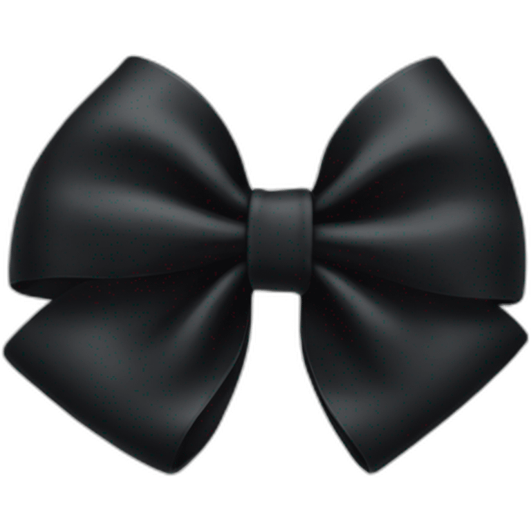 black bow emojie emoji