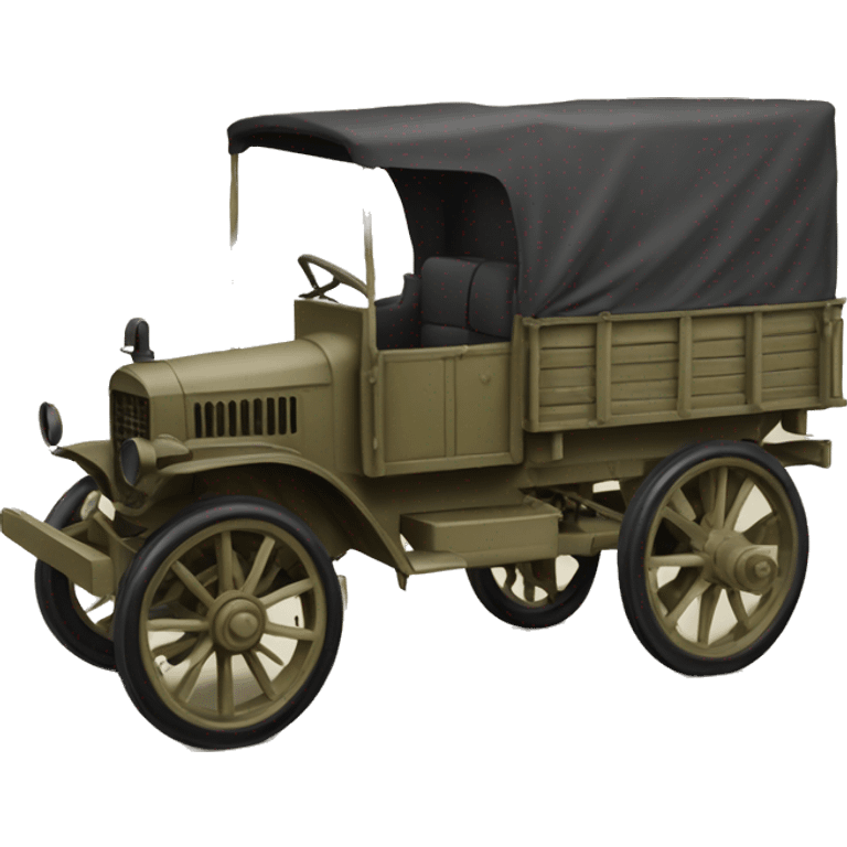 1887 Us Army Truck emoji