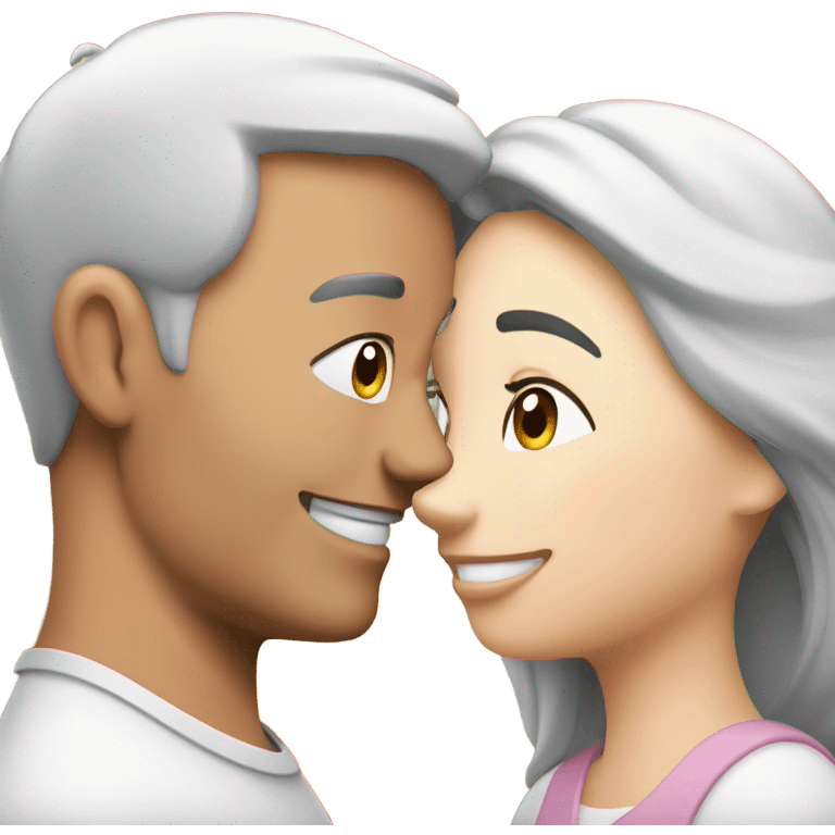 Romantic husband and wife  emoji