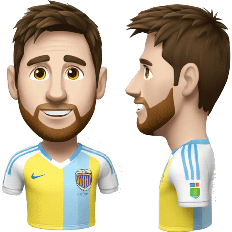 Messi coupe du monde emoji