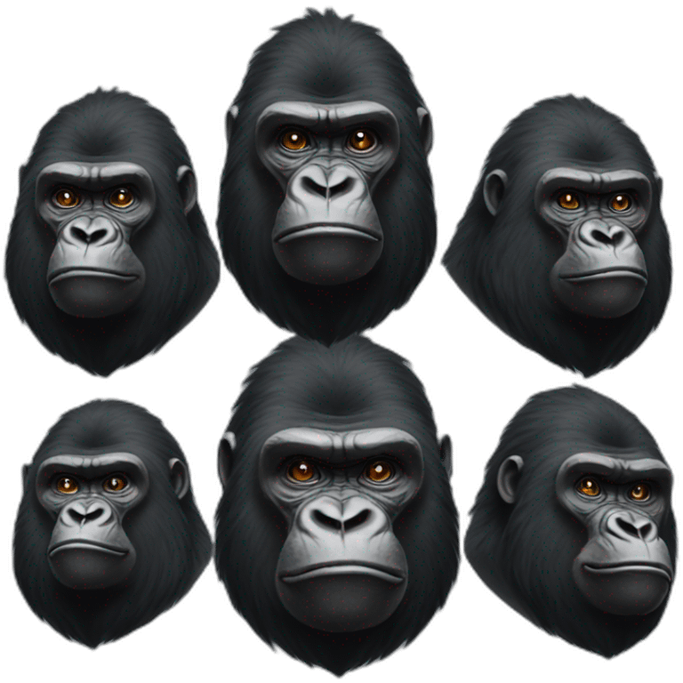 Gorilla gorilla gorilla emoji