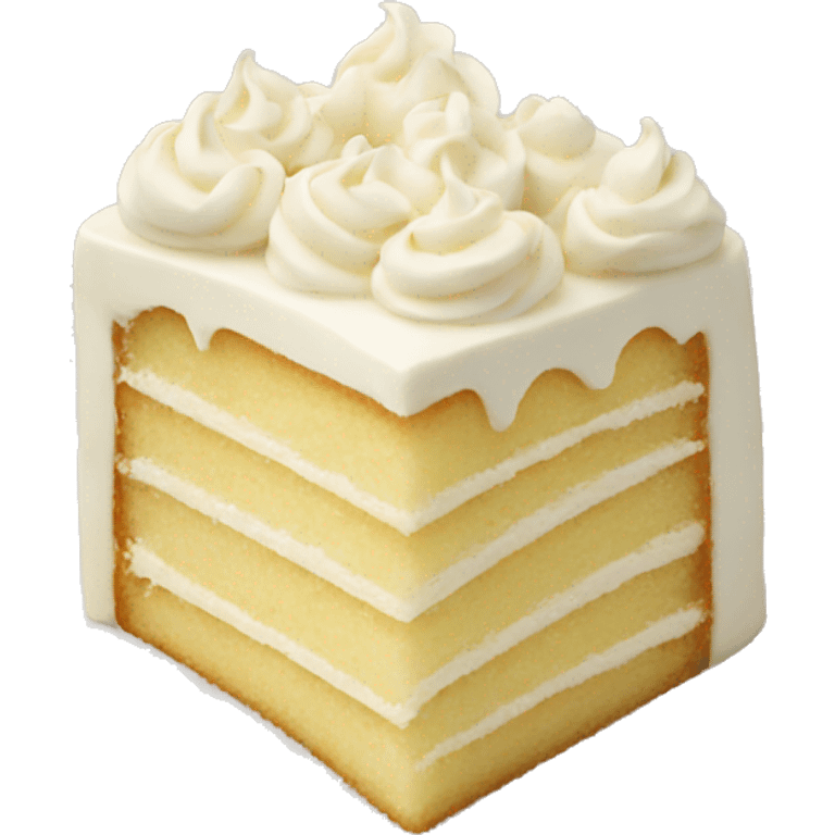 light vanilla cake emoji