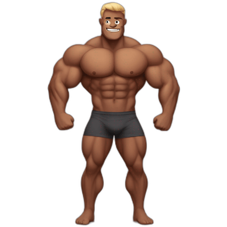 Body builder emoji