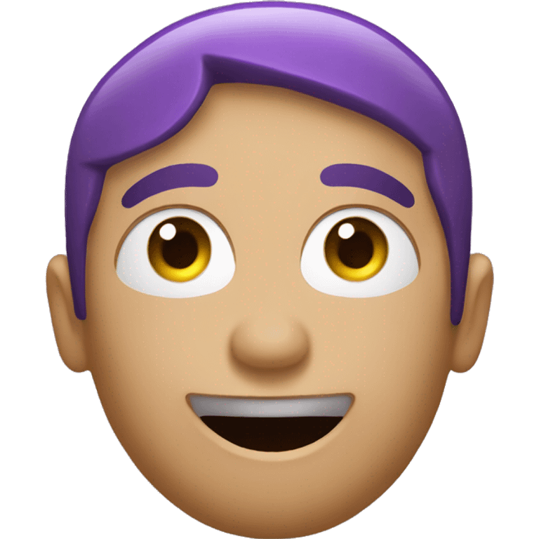 purple pause button emoji