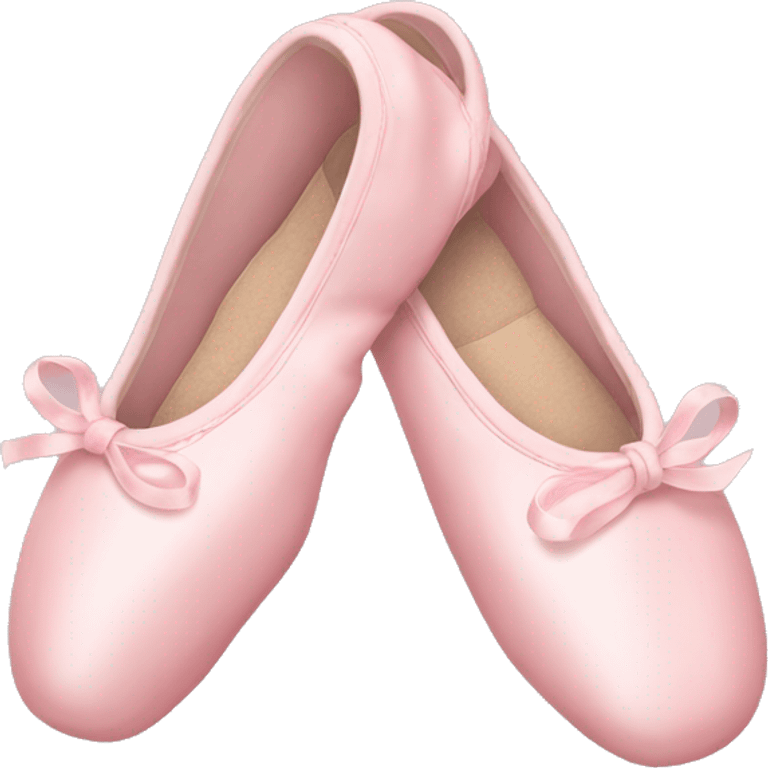 pastel pink ballet shoes emoji