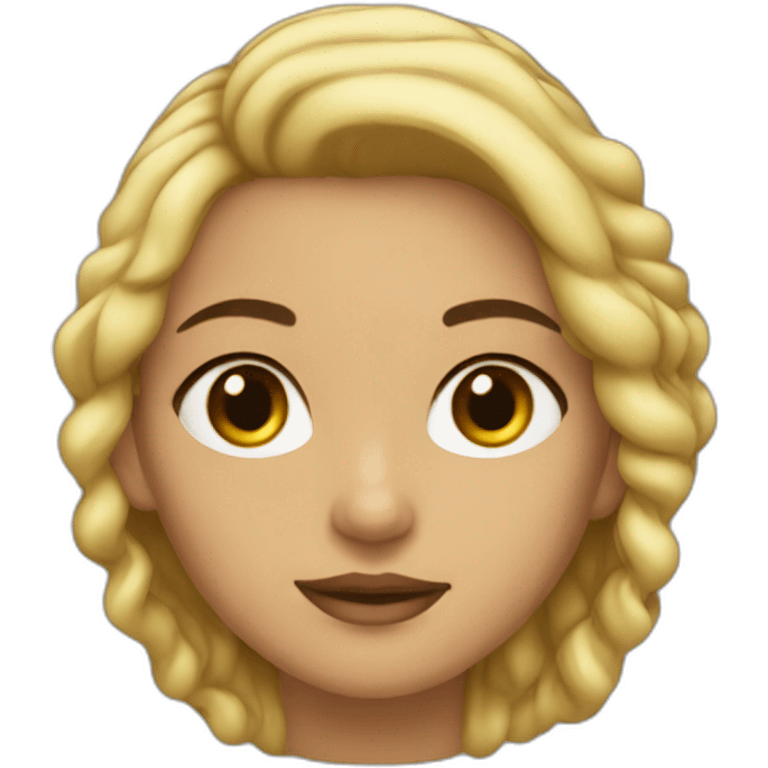 Mujer morena emoji