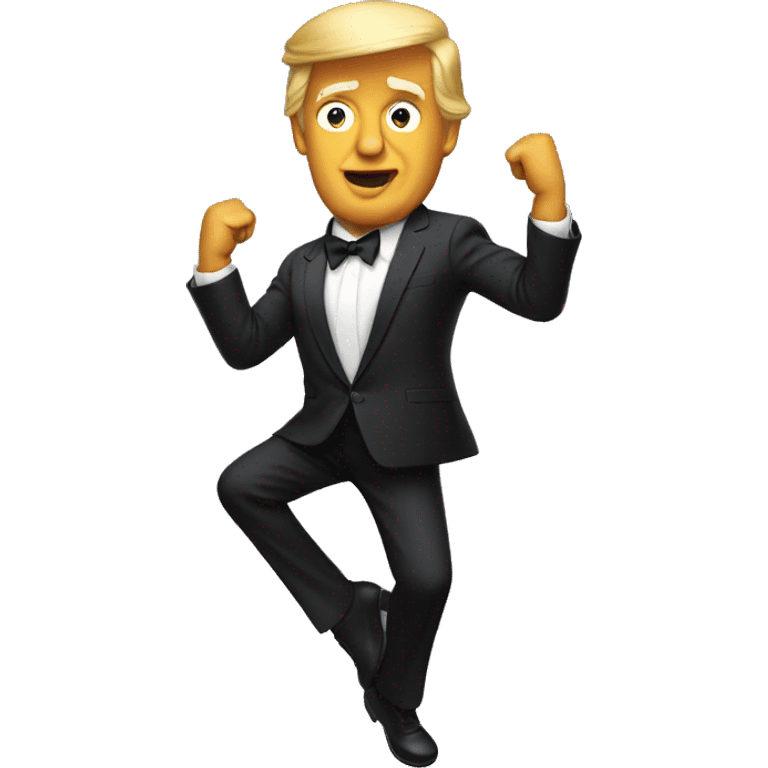 Donald Trump dancing  emoji