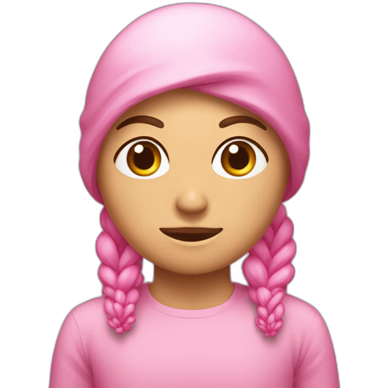 lazo rosa del cáncer emoji