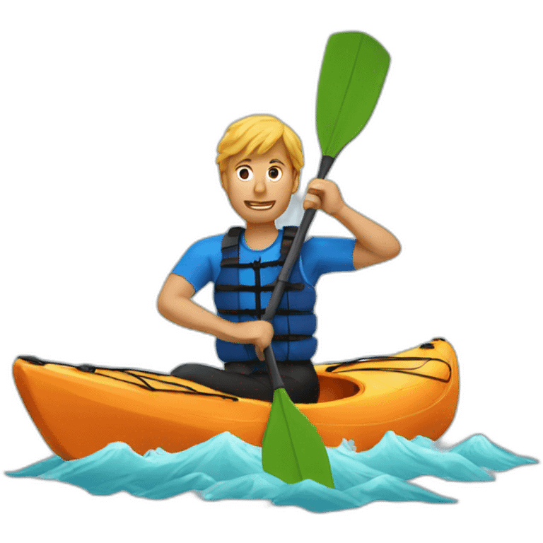 kayaker emoji