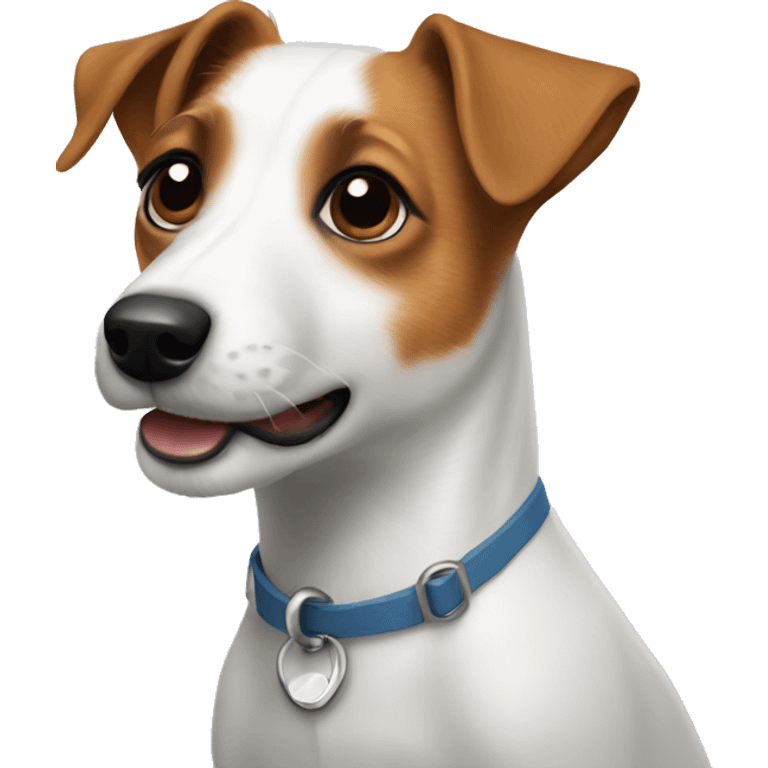 Jack Russell named Lucky emoji