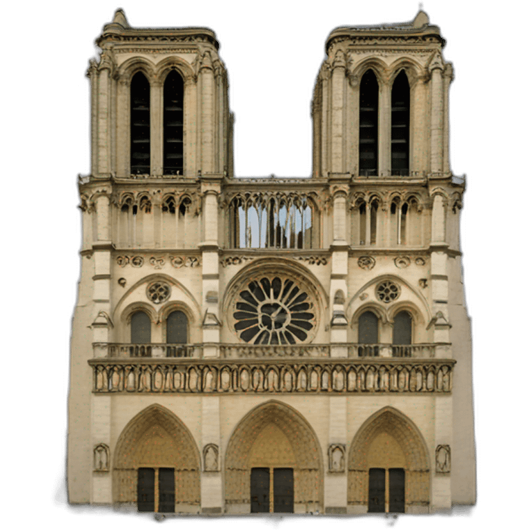 Notre Dame de Paris emoji