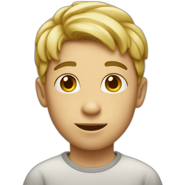 Apple boy emoji