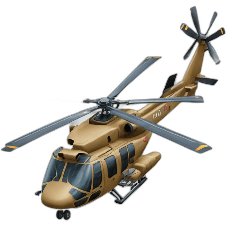 Hélicoptère Caracal emoji