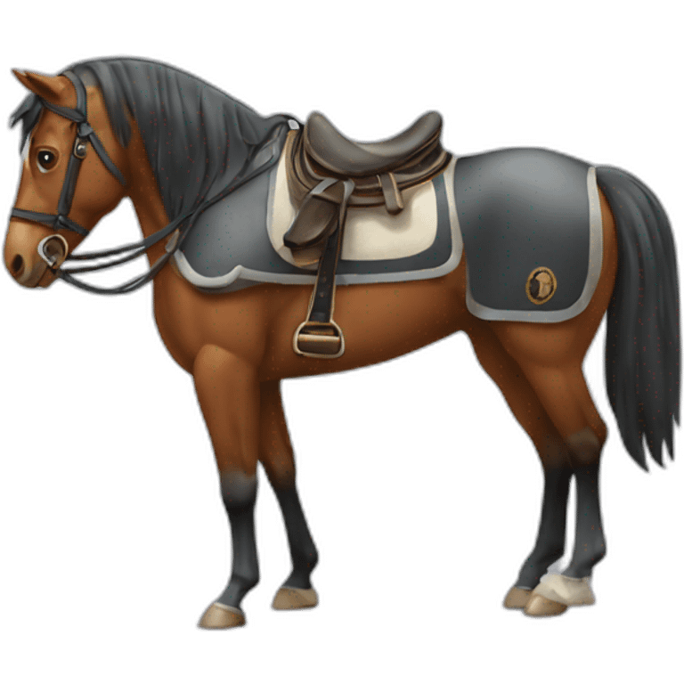 Caballo de carreras  emoji