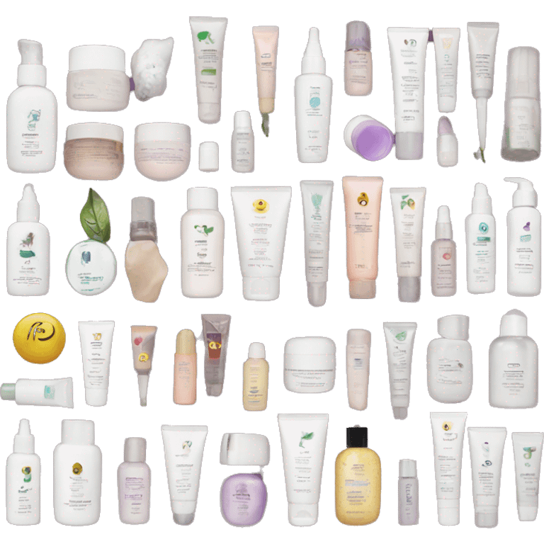 Skincare essentials  emoji