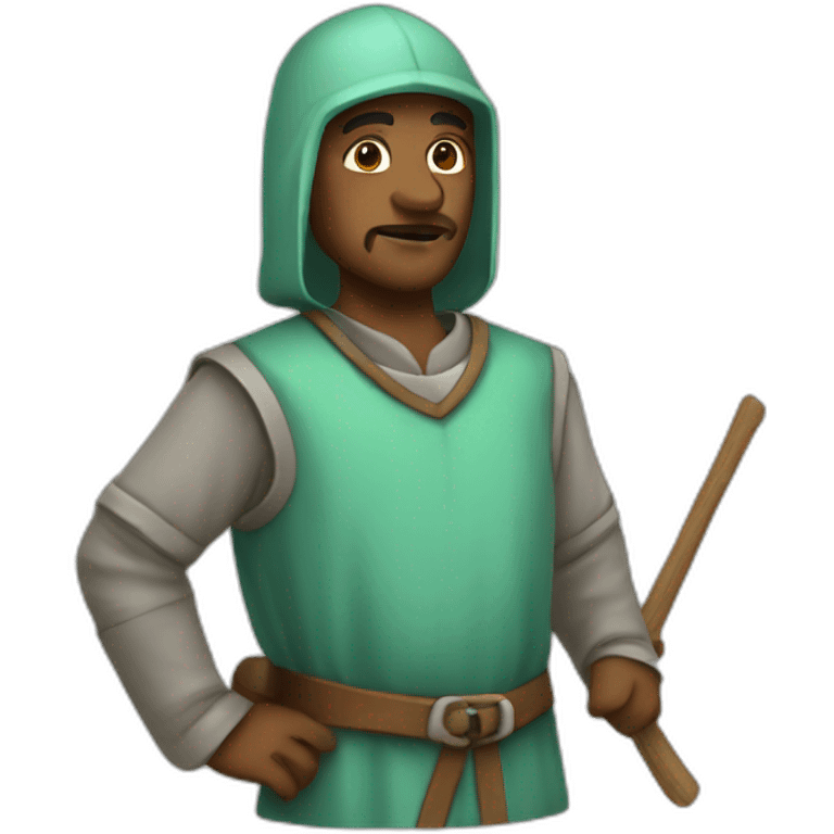 medieval Mint Apprentice emoji