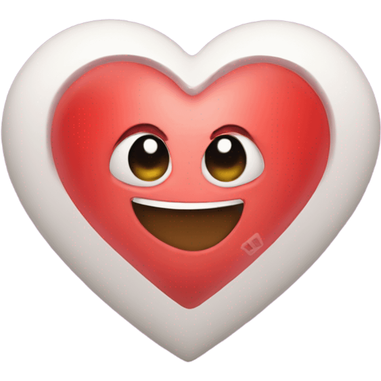 Heart with K inside emoji