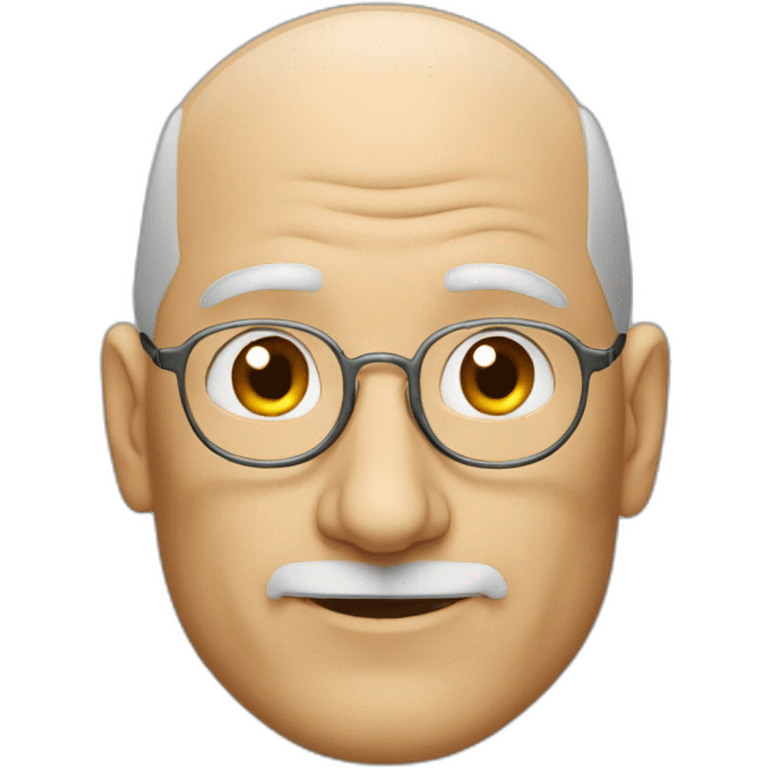 Steve jobs bald emoji