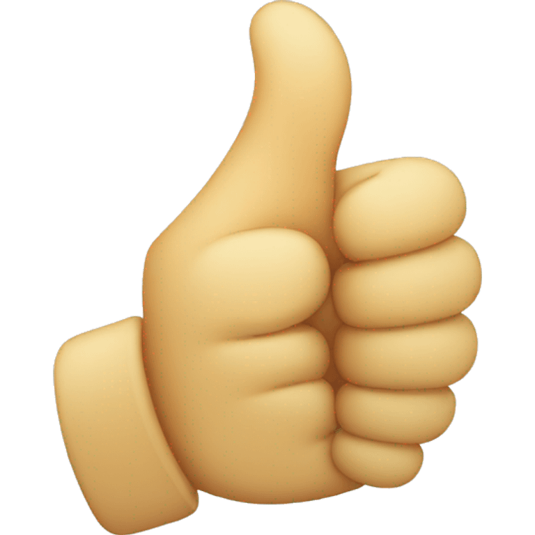 thumbs up smiling emoji