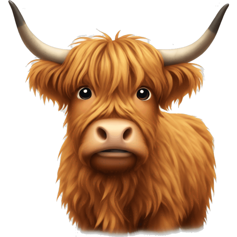 Highland cow emoji