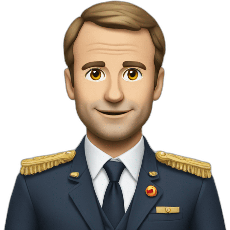 macron sur chat emoji