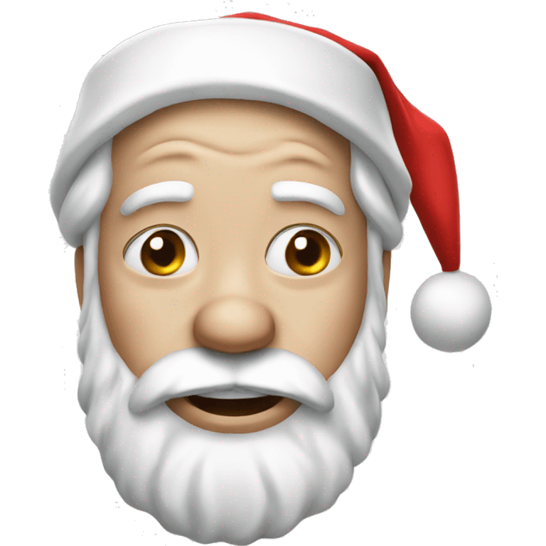 milk drunk santa clause emoji